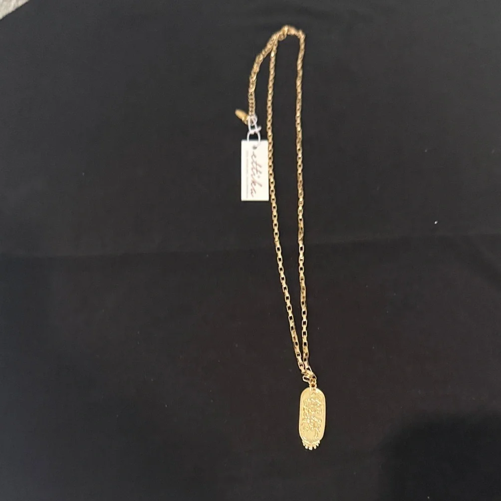 Ettika Gold Pendant Necklace NWT